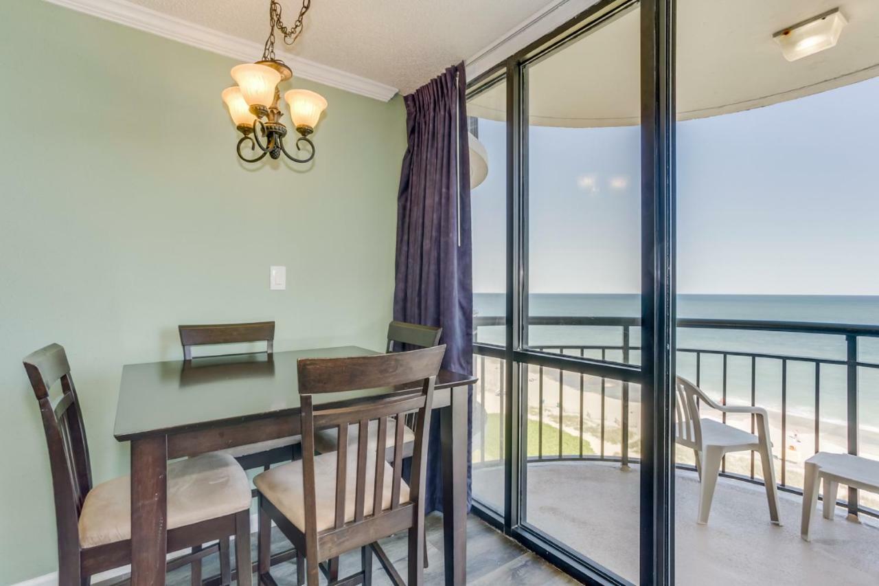 Oceanfront Condo W Balcony King Bed Meridian Plaza Myrtle Beach Exterior photo