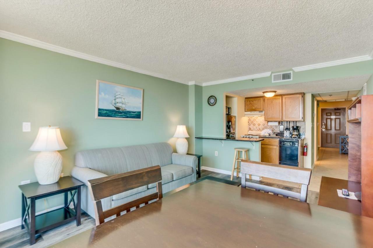 Oceanfront Condo W Balcony King Bed Meridian Plaza Myrtle Beach Exterior photo