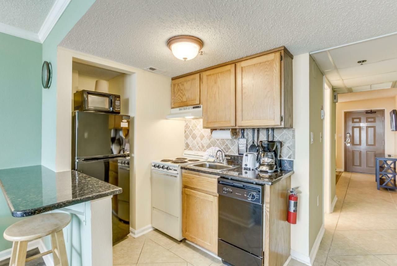 Oceanfront Condo W Balcony King Bed Meridian Plaza Myrtle Beach Exterior photo