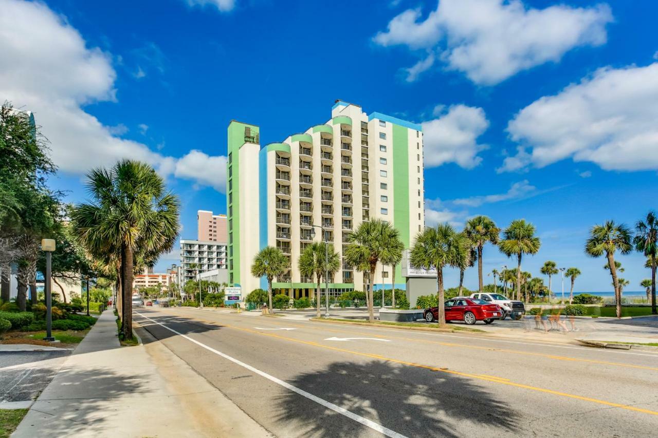 Oceanfront Condo W Balcony King Bed Meridian Plaza Myrtle Beach Exterior photo